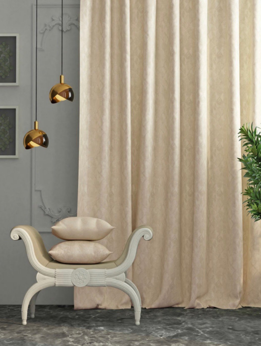 Motorized Curtains by Tulip Decor in Noida