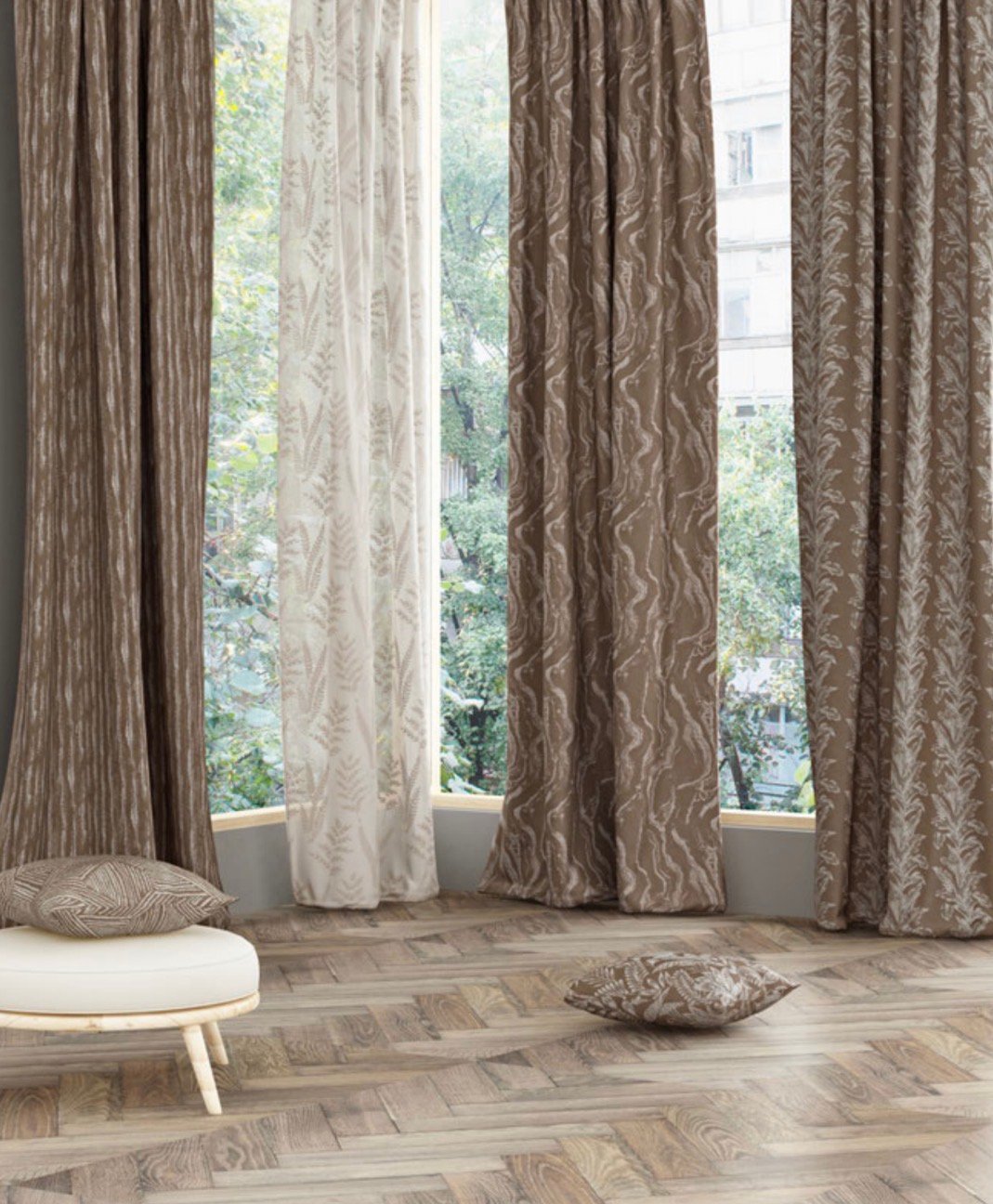 Designer Curtains by Tulip Decor in Noida