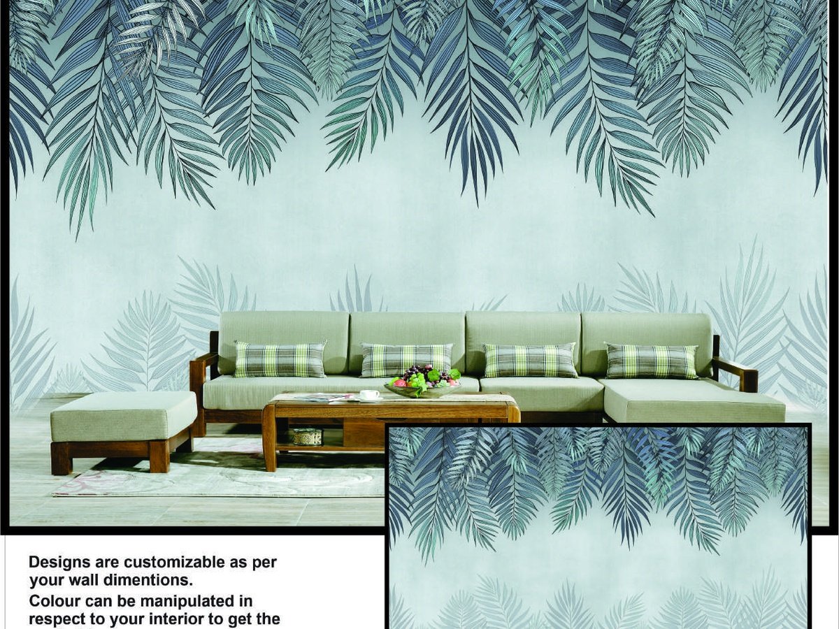Luxury wallpaper installation in Noida 14