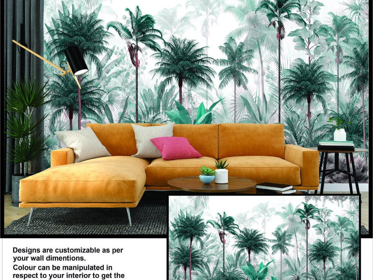 Luxury wallpaper installation in Noida 18