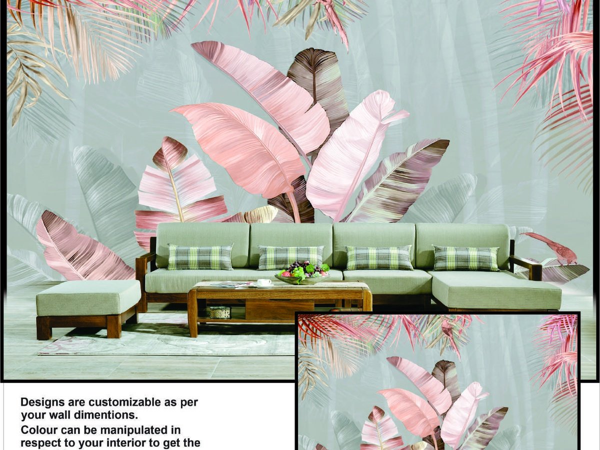 Luxury wallpaper installation in Noida 19