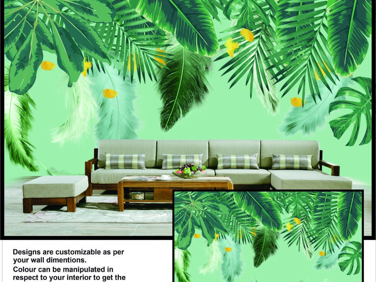 Luxury wallpaper installation in Noida 24