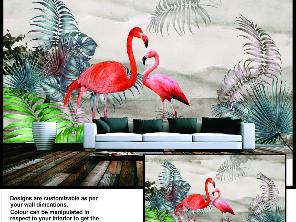 Luxury wallpaper installation in Noida 25