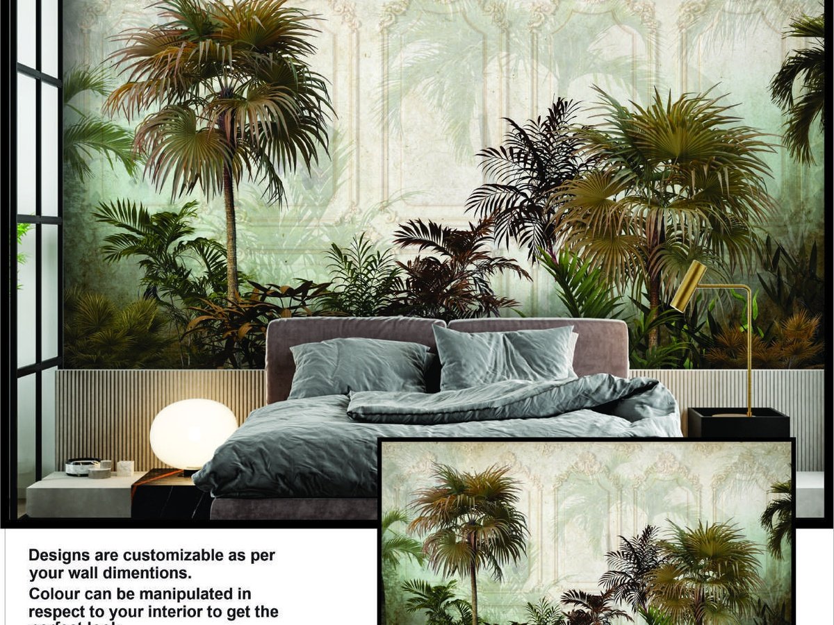 Luxury wallpaper installation in Noida 26