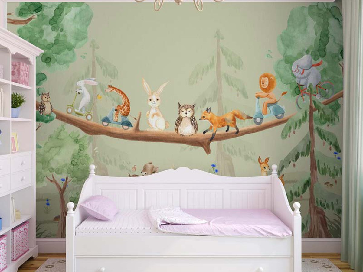 Luxury wallpaper installation in Noida 3