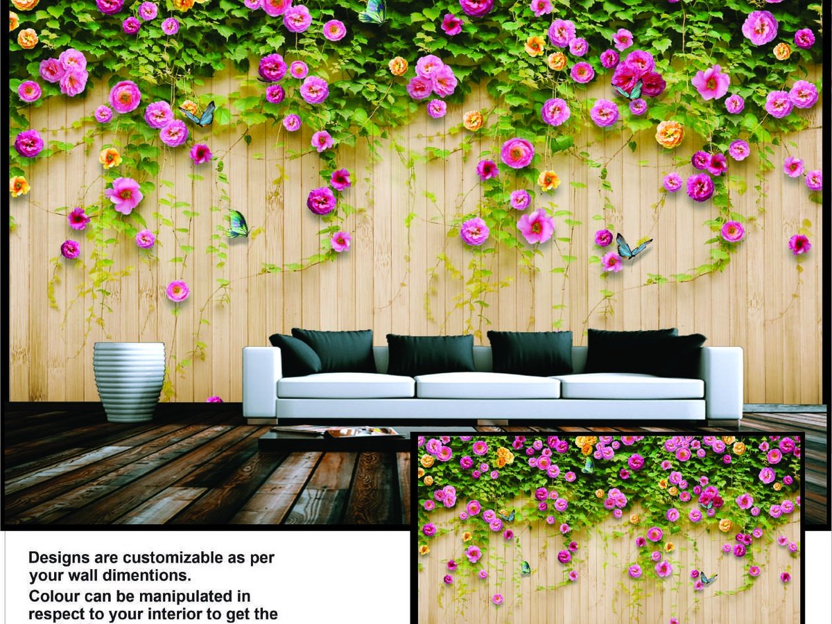 Luxury wallpaper installation in Noida 31