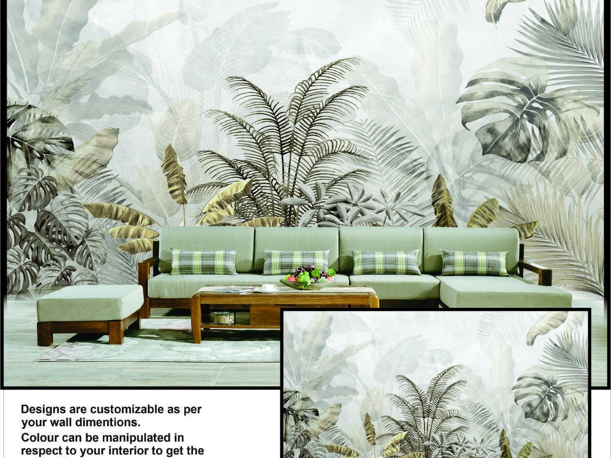 Luxury wallpaper installation in Noida 34