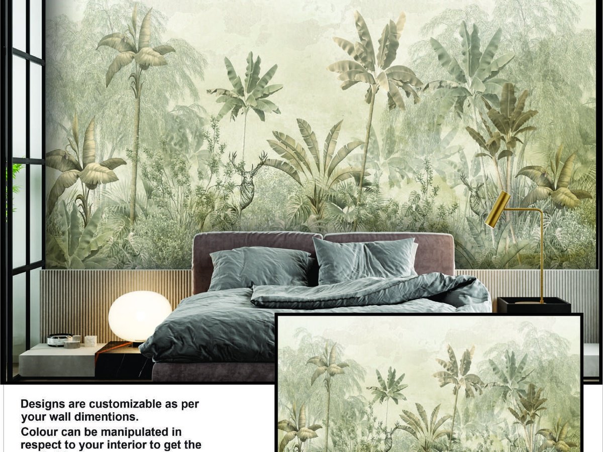 Luxury wallpaper installation in Noida 36