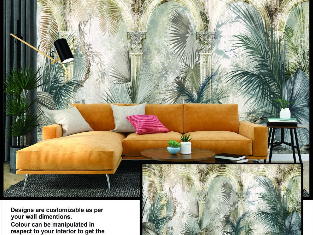 Luxury wallpaper installation in Noida 38