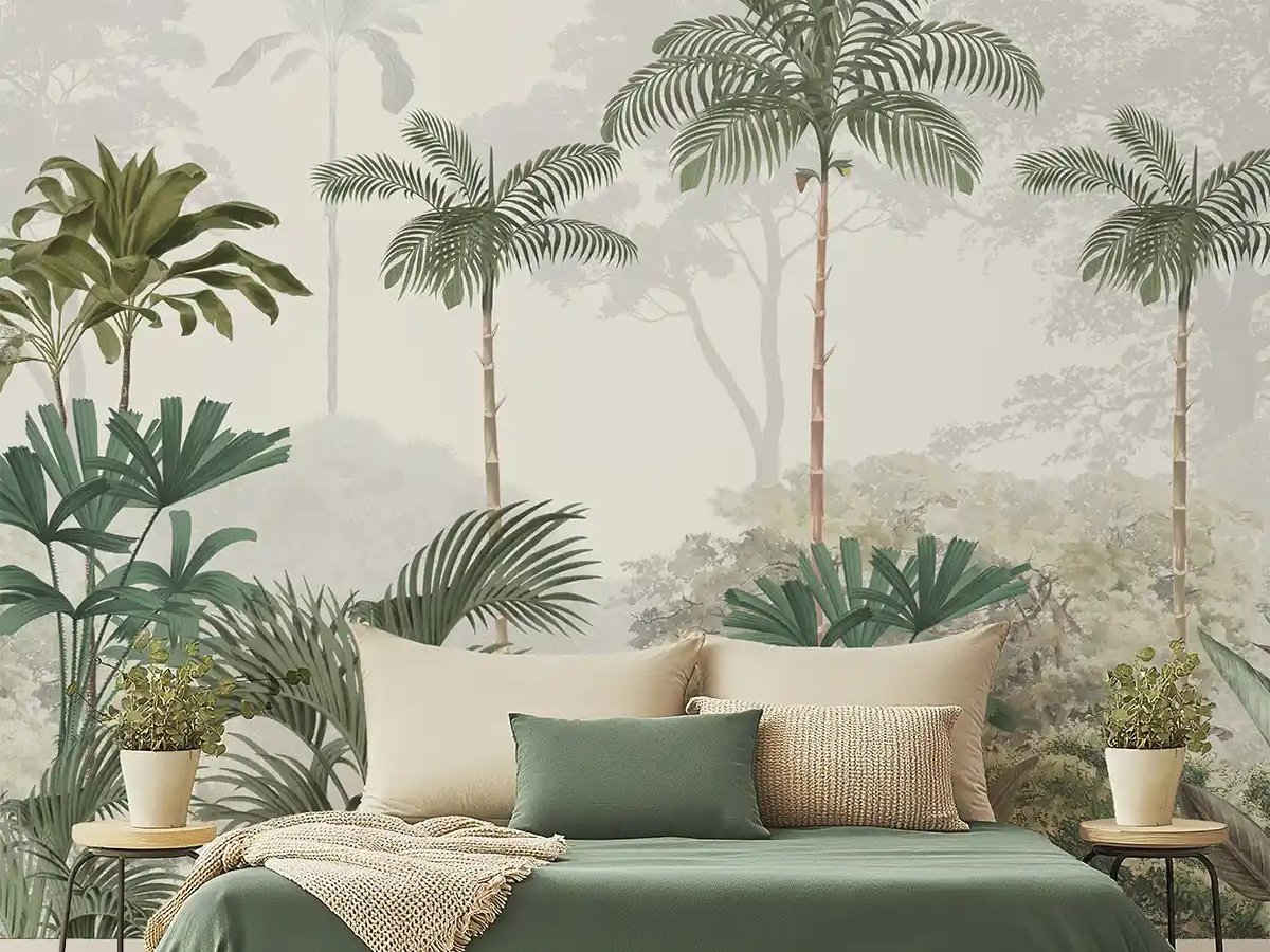 Luxury wallpaper installation in Noida 4