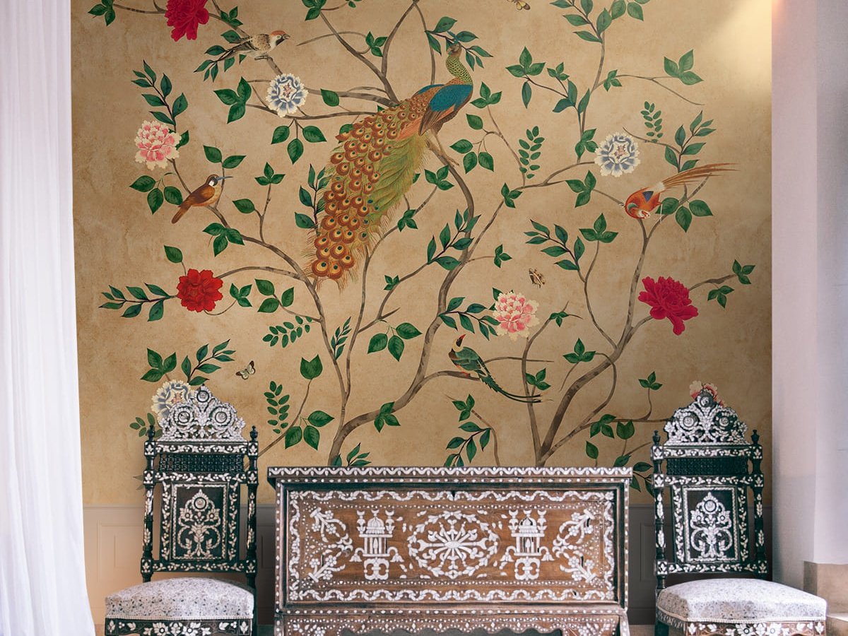 Luxury wallpaper installation in Noida 49