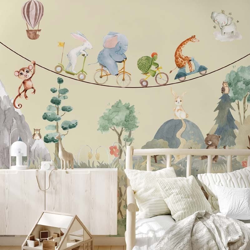 Animal kids wallpaper near Noida